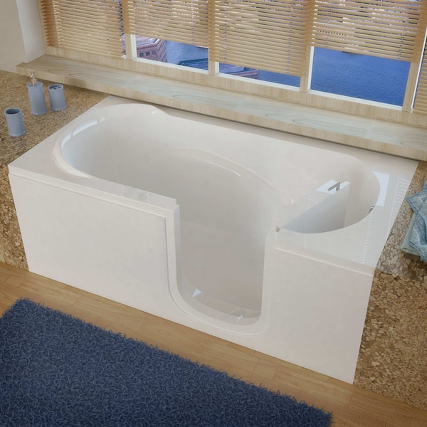 Meditub MediTub Step-In 30 x 60 Right Drain White Soaking Step-In Bathtub 3060SIRWS - main